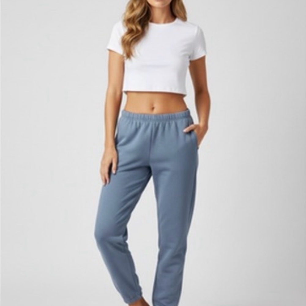 SKIMS Blue Track Pants